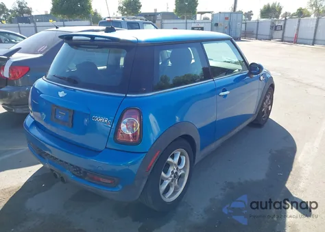 2011 Mini Cooper S from USA, damaged, VIN WMWSV3C53BTY23619